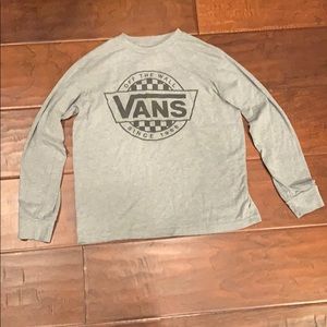 vans long sleeve tee